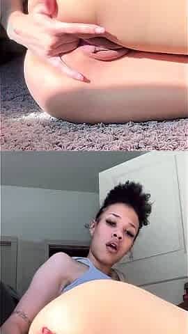 Amanda Black and Honey Demon ass finger on boat trip