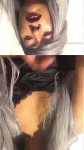 Oriental Trap Jerks her sissy clitoris