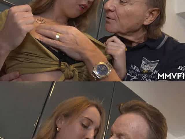 Anya Akulova Peeping George Fucks Her With Thick Cock
