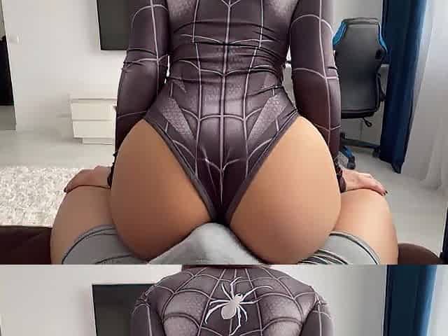 Spider beauty grinding on ramrod