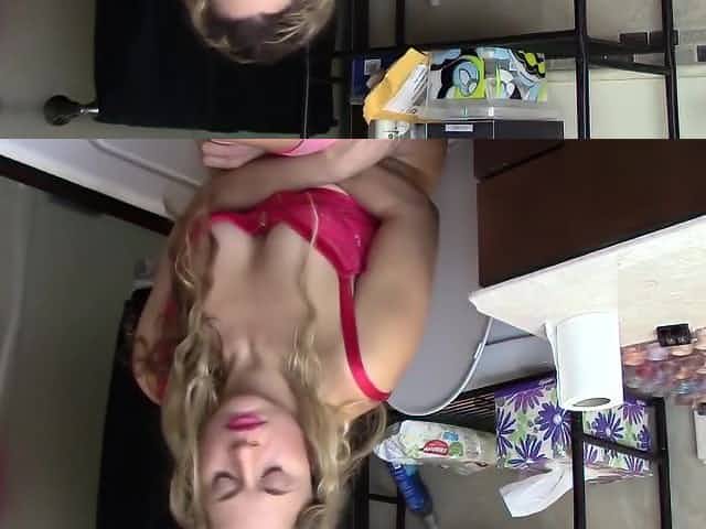 Girl On The Toilet Enema