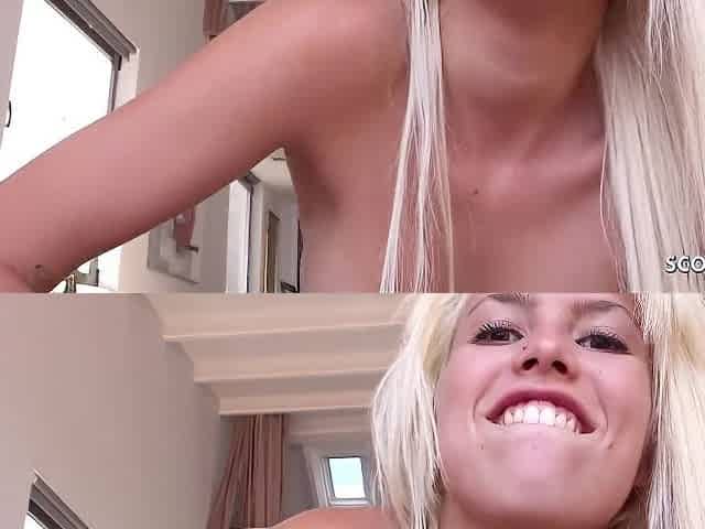 Petite Fit College Girl Macarena Lewis - Pickup To Fuck By German Guy