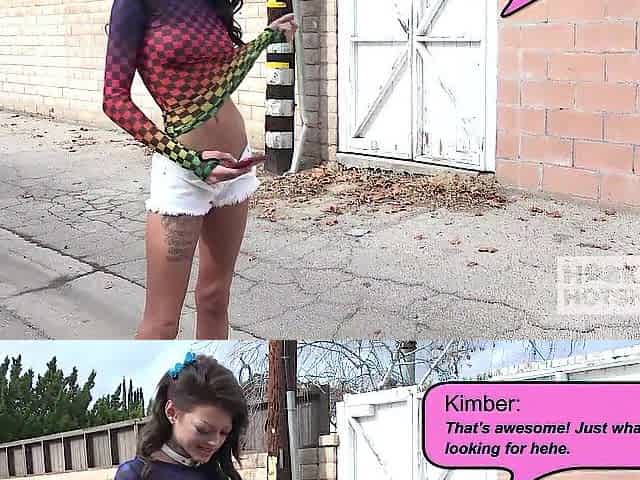 Slim Bitch Kimber Veilz Wishes Greater quantity Of Bryan Gozzling's Bizarre Sex!