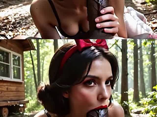 Snow White Screw Sexy with BBC (AI-Generated) AixXxShaD