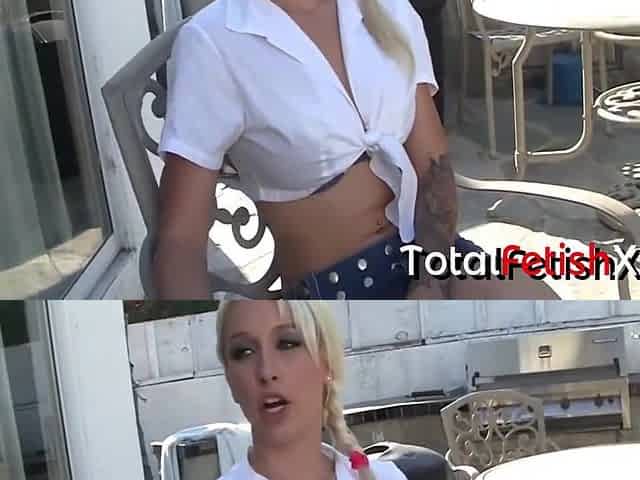 Gets Off On Rubbing Her Tongue All Over Man Ass With Stevie Shae And Chris Strokes