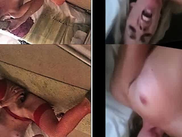 British Model And a Black Cock Dildo