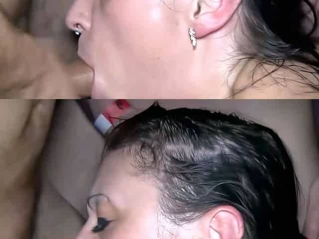 German amateur cum gangbang party in swinger club