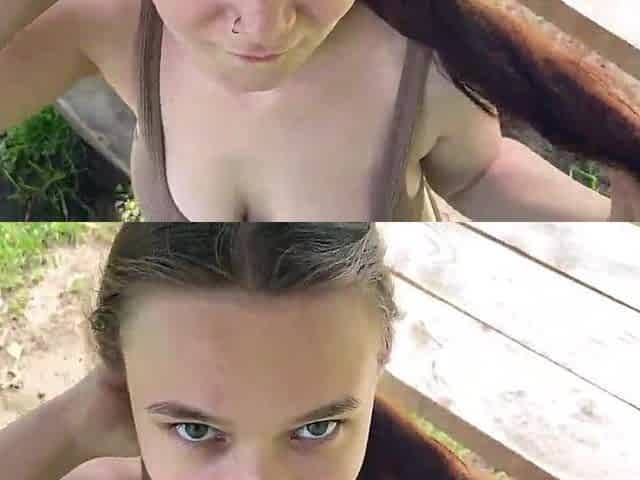 I met a gorgeous hotty on a dating website. This babe gave me a oral-job on our 1st date in the park