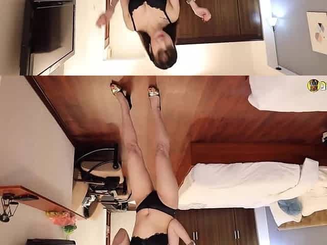 Johntronx - Hot Slim Asian Babe Loves a Hard Dick in Her Hairy Pussy