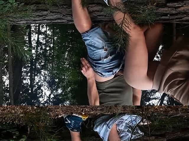 Redhead Babe Gets Fucked Hard and Cum-Covered in the Woods
