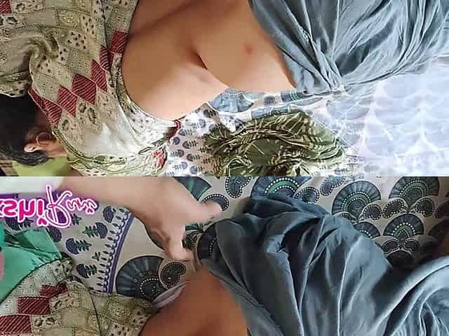 Indian Village Sex Video Desi Stepmom Fuck, Excited for Fuck Her Pussy
