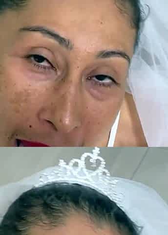 Latina Bride Wants You to Paint Her Face with Your Cream