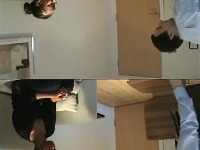 Beautiful Black Girl Punished in his Apartment