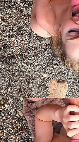 Oil Massage and Hot Public Fuckin Met Nudist Girl and Cum in Pussy Jessijek