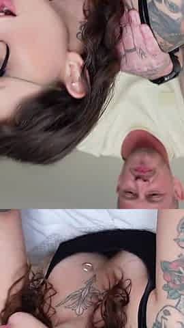 My Stepsister Caught Me Jerking off and I Roughly Fucked Her in All Positions!