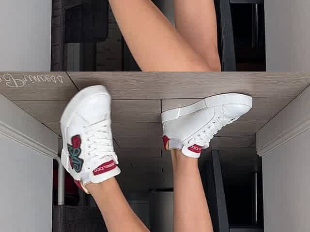 Walking in D&g Shoes
