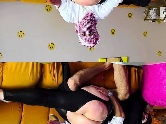 Arab Wife Gets Spanked And Fucked By Her Horny Husband