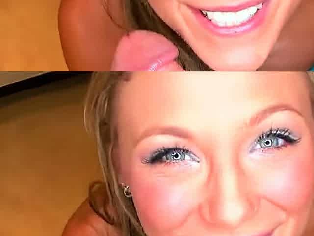 Hot amateur pov and swallow
