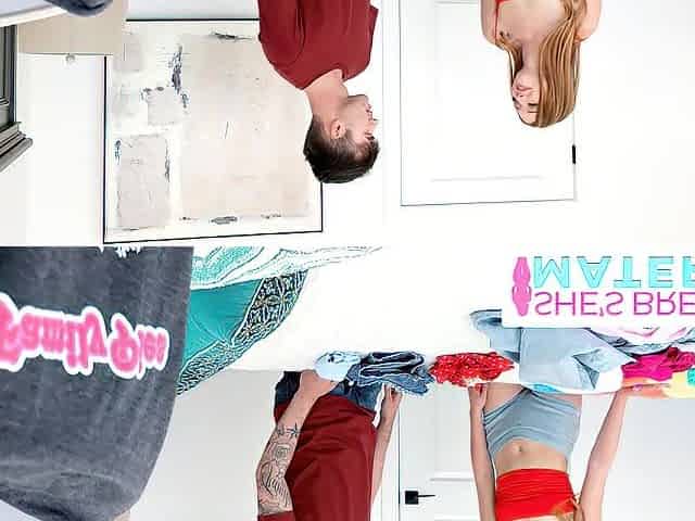 Ramrod Longing Myra Groans Asks Stepbro, "Dont U Want to Fill my Snatch Up With Cum? "