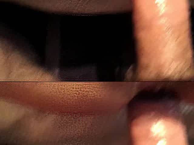 Wife cums on my schlong during taut anal sex