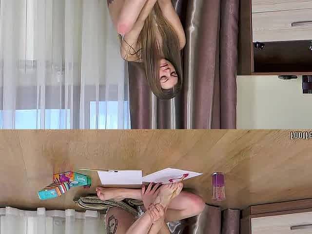 Amanda Clarke Feet Painting