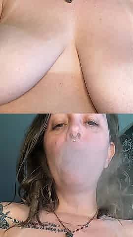 Smokin' and riding POV- Full movie scenes on OF CheryTrees
