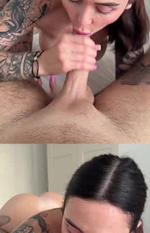 To suck or to lick your penis?