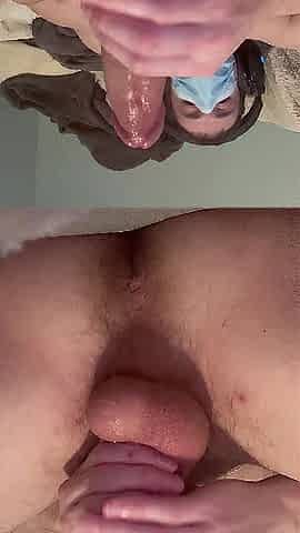 making a lot of cum HD