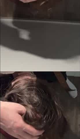 hot wife cheats, lets cuckold clean and wants cumshot on feet