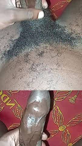 Untamed Fingers Twist A Large Ebony Shlong