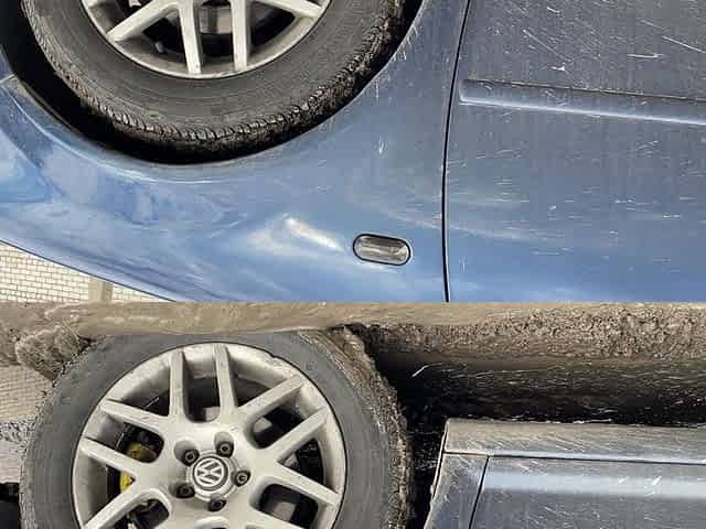Car Stuck in Mud: Desperate Masturbation, Sloppy Blowjob & Public Facial Cumshot