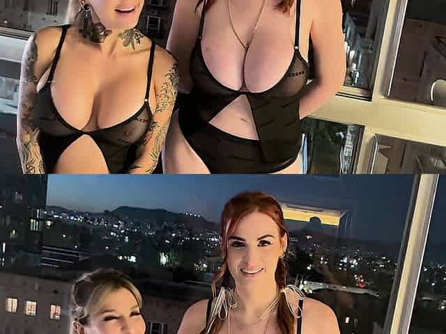 Getting Your Ramrod Sucked By ABIGAIIL MORRIS & JOANNA CUTIE Is More excellent Than Karaoke Night ????????