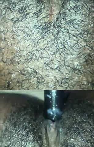 Black twat play