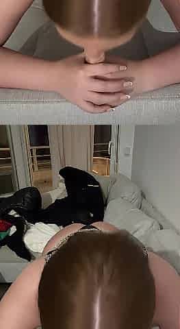Lewd 18yo Swedish Blond Smutty Talk in Swedish while playing with sex-toy????