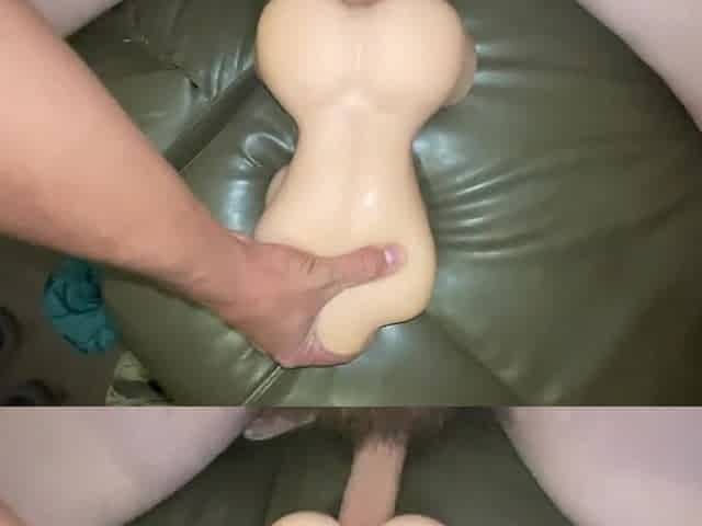 Drilled her in the booty and vagina