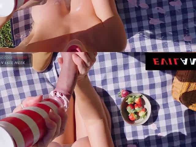 Gives A Squirting Anal Cream Sundae