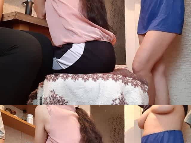 Our MILF Neighbor Came to Us so That We Could Fuck Her with Dirty Russian Talk