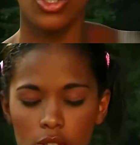 Brazilian Ebony Teen loves anal sex.
