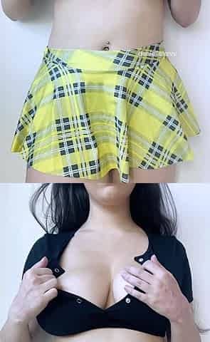 Brunette Solo Webcam Masturbation
