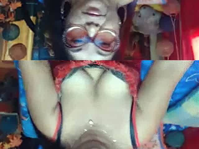 Asian BBW Milf on Webcam