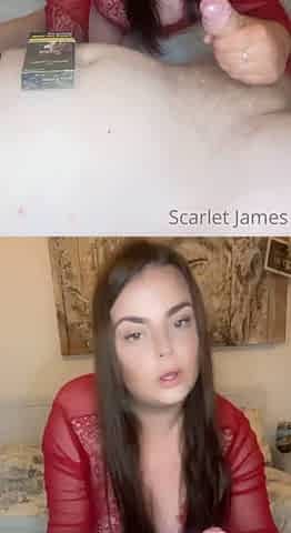 Scarlet James smoking and Sucking (6)