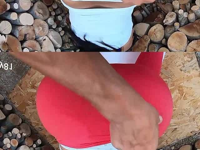 The Neighbor's Wife Is Stuck, She Thought It Was Her Husband Who Was Fucking Her) Quiet I Didn't Cum Inside - Silent Video