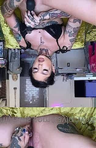 Small titted brunette amateur anal nailed at home