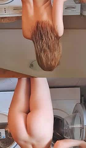 Curly Blonde Teen Records Solo Dildo Masturbation More at