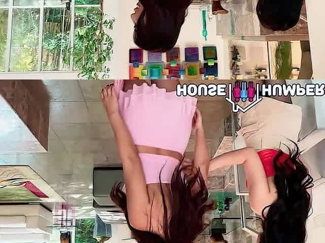 HouseHumpers Newlywed Asian Lesbian Couple Want To Try Some Real Dick