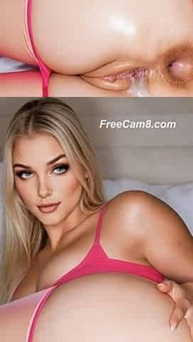 Big Titty Blonde Plays With Her Dripping Pussy on Bed