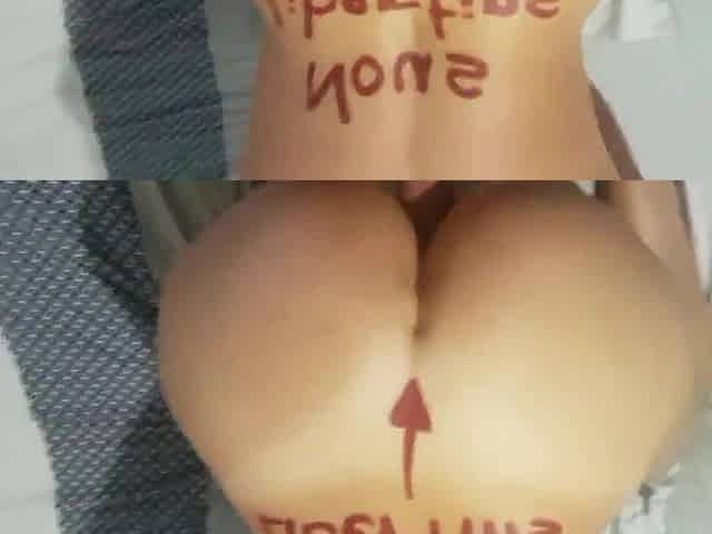 Screw my butt
