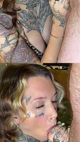 Nice-looking Brunette hair Sucks Dong With Eye Contact