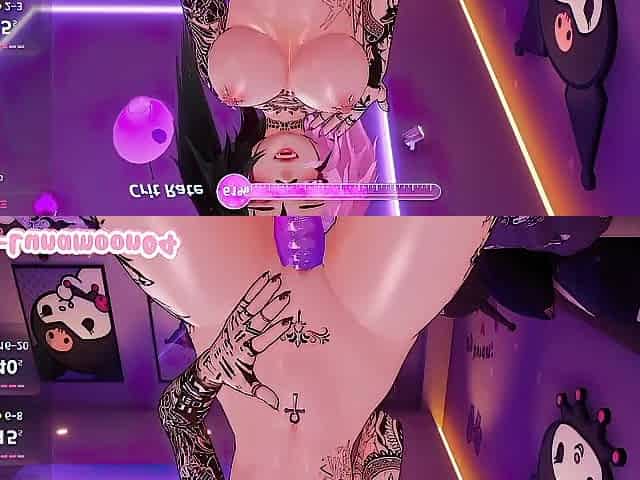 Sex-toy riding and whimpering from final nights stream