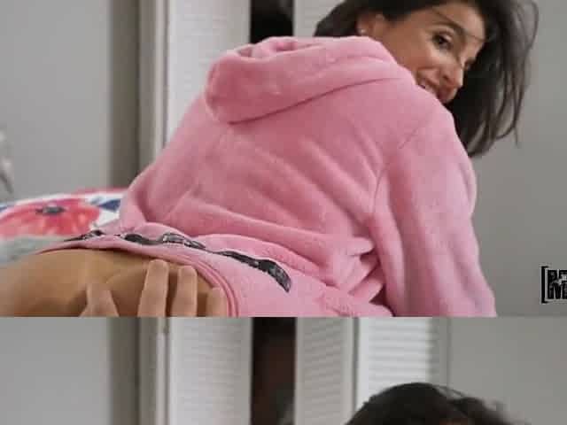 Frolic Teen 18+ In Pink Pajama Pov Sex Video With Tyler Steel